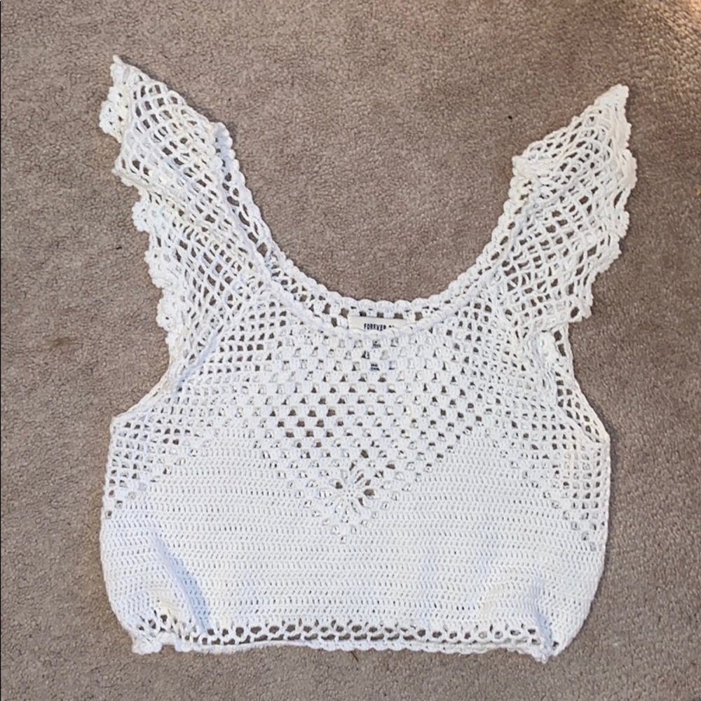 KNIT CROP TOP